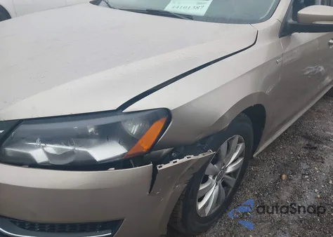 2015 Volkswagen Passat 1.8T Wolfsburg Edition from USA, damaged, VIN 1VWAT7A35FC026109